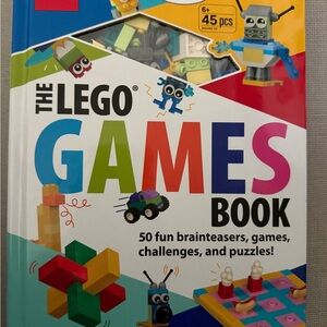 LEGO Orange Book with Colorful Minifigure